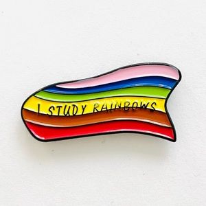 8/$40 I Study Rainbows Enamel Pin